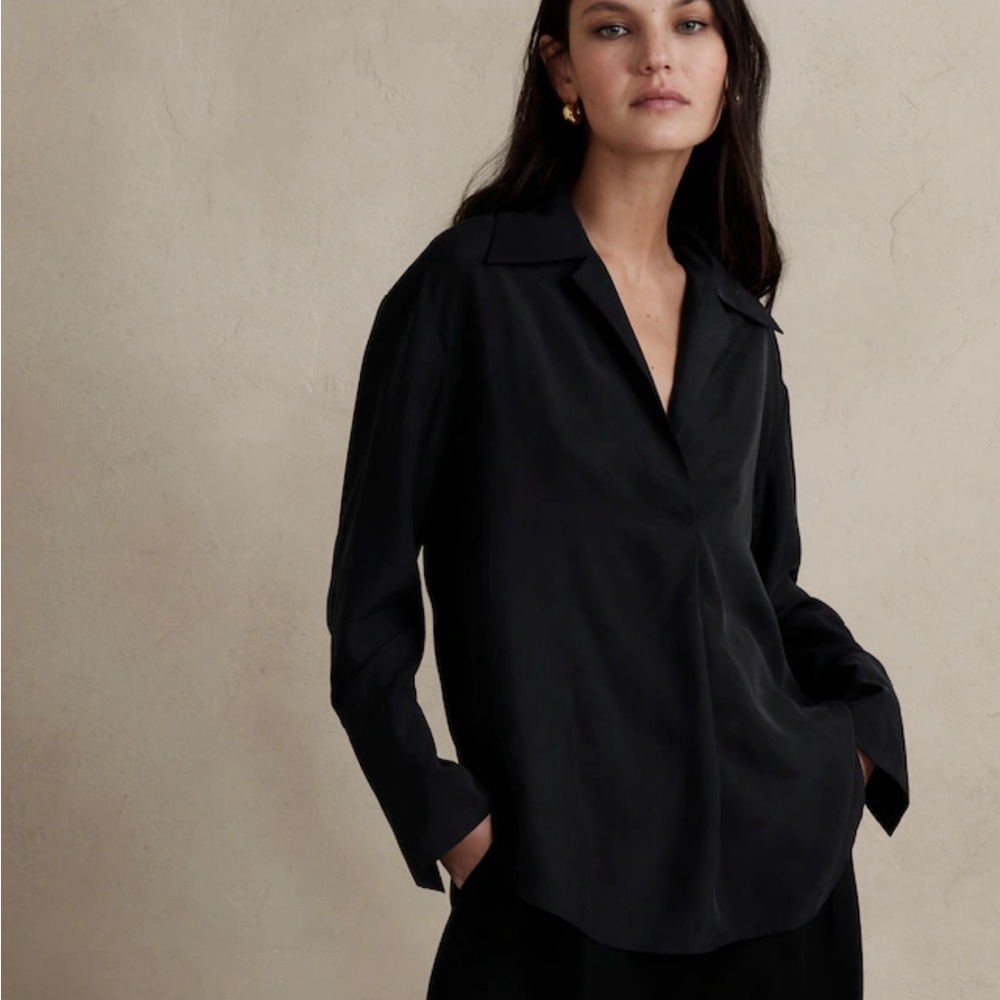 Banana Republic Silk Shirt